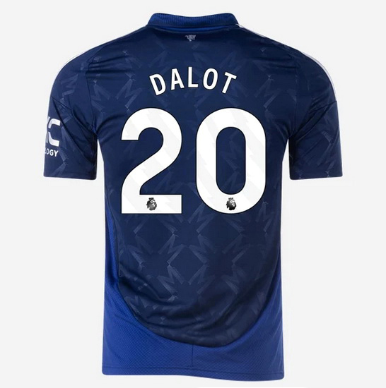 2024/25 Diogo Dalot #20 Away Men's Soccer Jersey