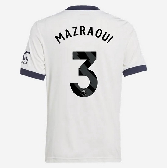 2024/25 Noussair Mazraoui #3 Third Men's Soccer Jersey