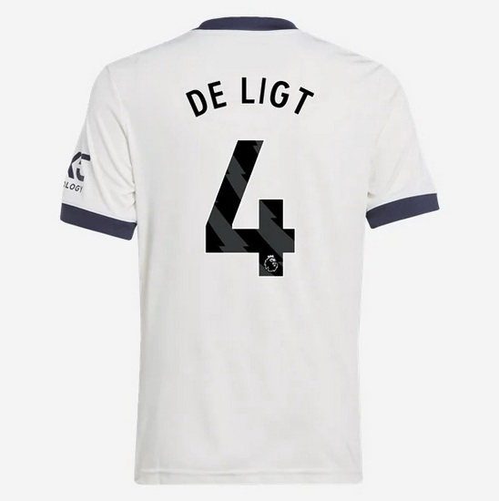 2024/25 Matthijs de Ligt #4 Third Men's Soccer Jersey - Click Image to Close