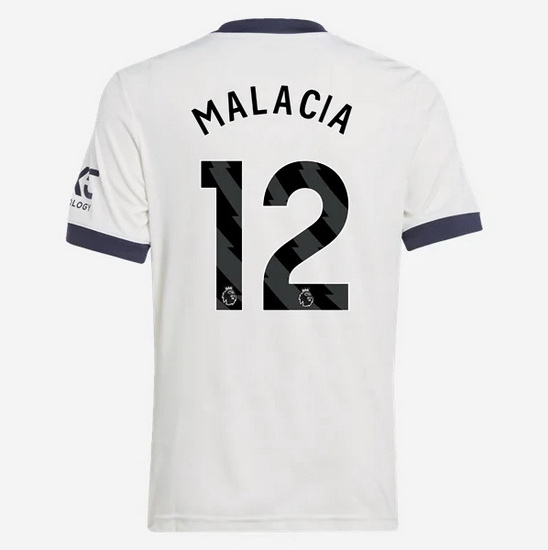 2024/25 Tyrell Malacia #12 Third Men's Soccer Jersey - Click Image to Close