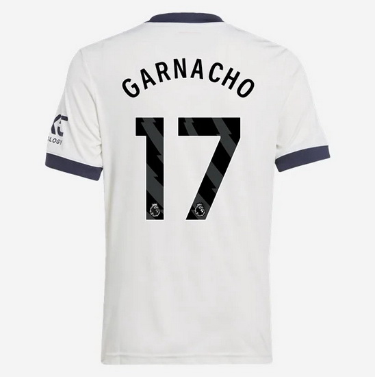 2024/25 Alejandro Garnacho #17 Third Men's Soccer Jersey - Click Image to Close