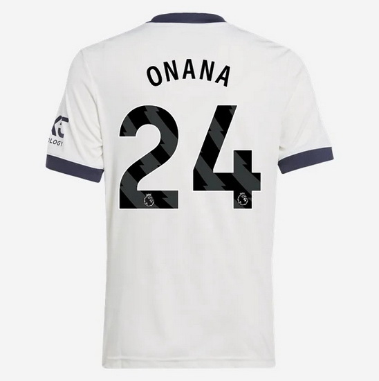 2024/25 Andre Onana #24 Third Men's Soccer Jersey - Click Image to Close