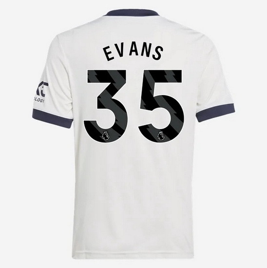 2024/25 Jonny Evans #35 Third Men's Soccer Jersey - Click Image to Close