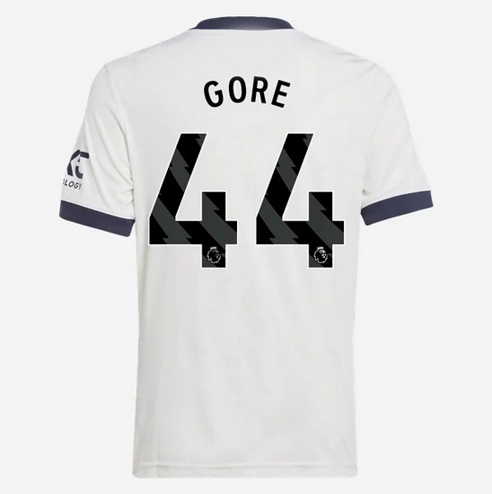 2024/25 Daniel Gore #44 Third Men's Soccer Jersey - Click Image to Close