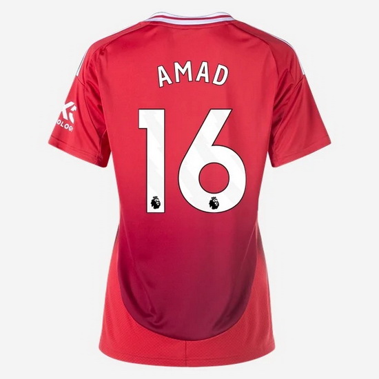 2024/25 Amad #16 Home Women's Soccer Jersey - Click Image to Close