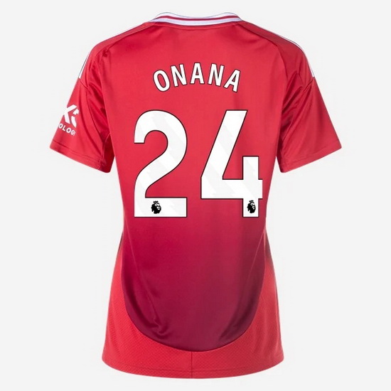 2024/25 Andre Onana #24 Home Women's Soccer Jersey - Click Image to Close