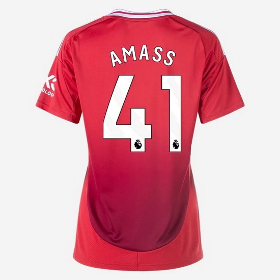 2024/25 Harry Amass #41 Home Women's Soccer Jersey