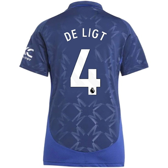 2024/25 Matthijs de Ligt #4 Away Women's Soccer Jersey