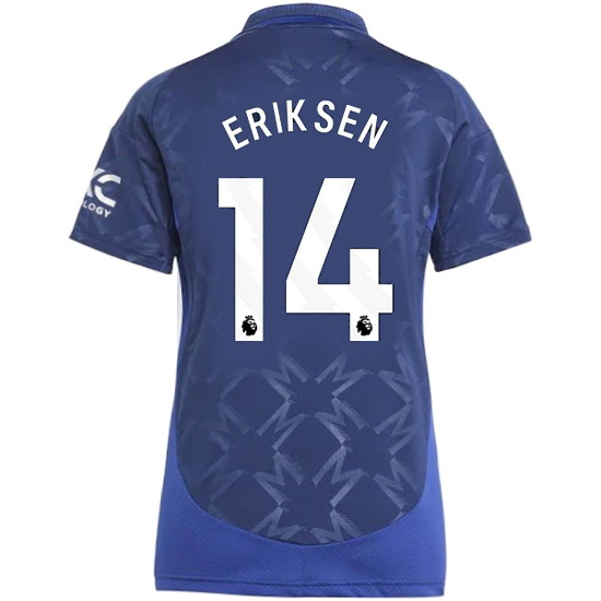 2024/25 Christian Eriksen #14 Away Women's Soccer Jersey