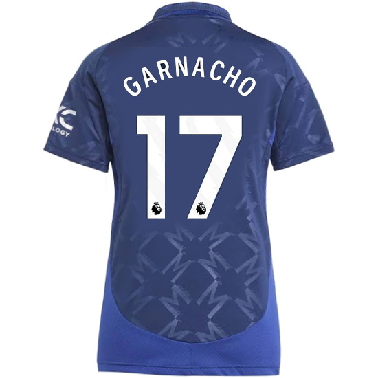 2024/25 Alejandro Garnacho #17 Away Women's Soccer Jersey