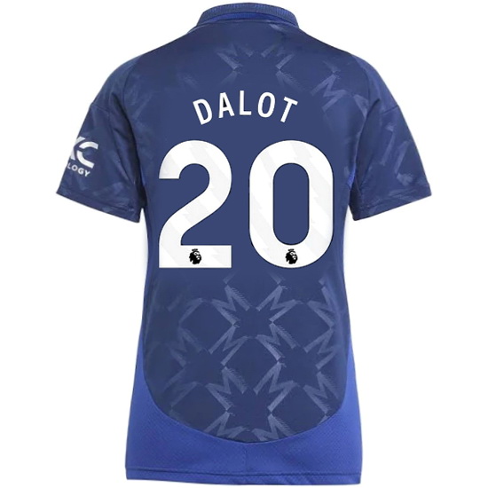 2024/25 Diogo Dalot #20 Away Women's Soccer Jersey