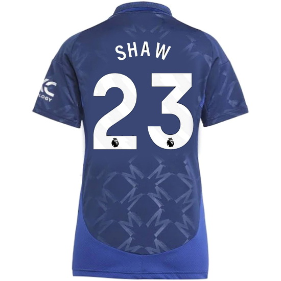 2024/25 Luke Shaw #23 Away Women's Soccer Jersey