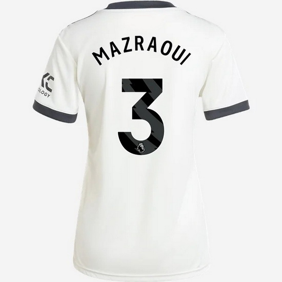 2024/25 Noussair Mazraoui #3 Third Women's Soccer Jersey - Click Image to Close