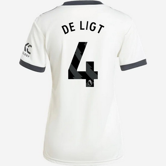 2024/25 Matthijs de Ligt #4 Third Women's Soccer Jersey