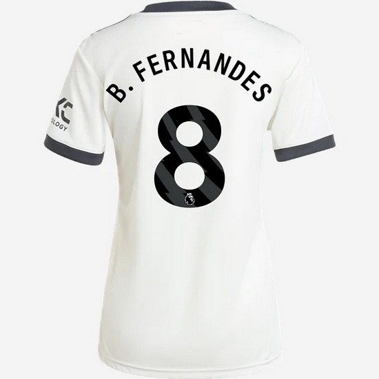 2024/25 Bruno Fernandes #8 Third Women's Soccer Jersey