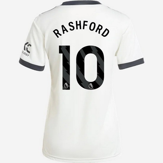 2024/25 Marcus Rashford #10 Third Women's Soccer Jersey