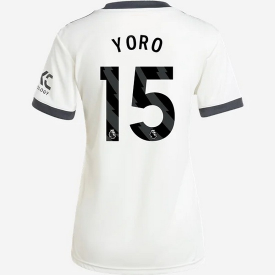 2024/25 Leny Yoro #15 Third Women's Soccer Jersey