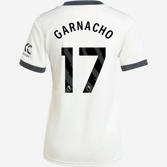 2024/25 Alejandro Garnacho #17 Third Women's Soccer Jersey - Click Image to Close