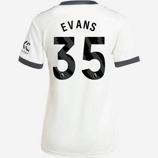 2024/25 Jonny Evans #35 Third Women's Soccer Jersey