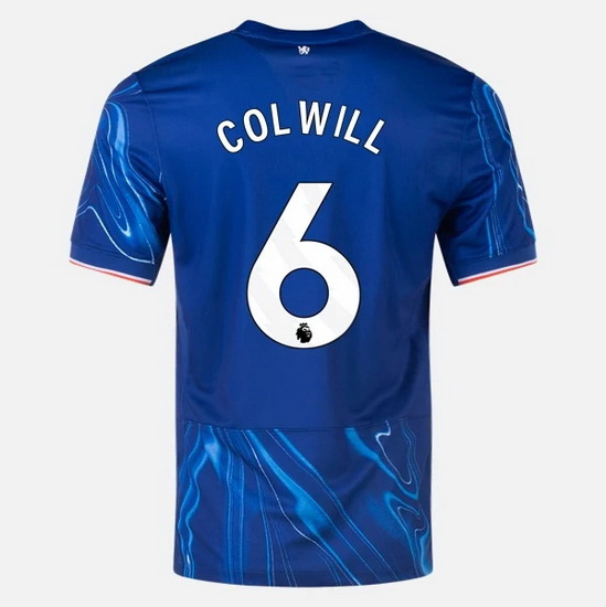 2024/25 Levi Colwill #6 Home Men's Soccer Jersey - Click Image to Close