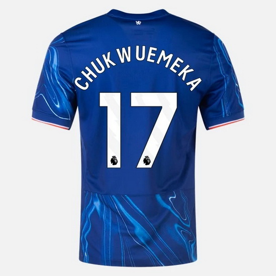 2024/25 Carney Chukwuemeka #17 Home Men's Soccer Jersey - Click Image to Close