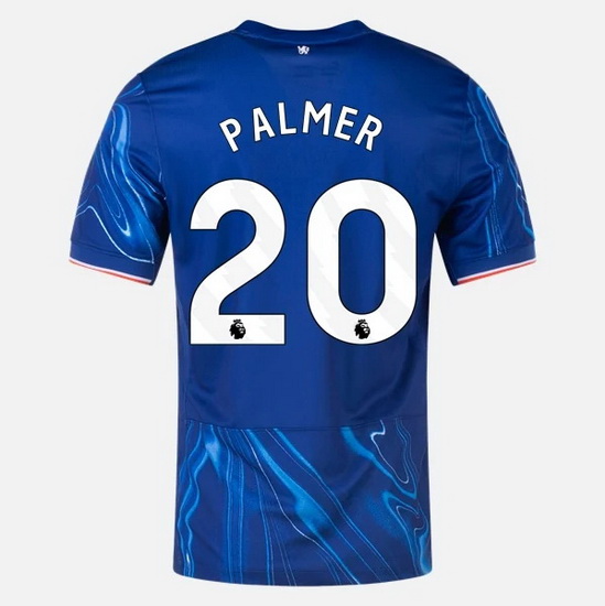 2024/25 Cole Palmer #20 Home Men's Soccer Jersey - Click Image to Close