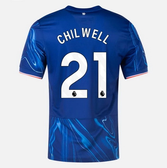 2024/25 Ben Chilwell #21 Home Men's Soccer Jersey - Click Image to Close