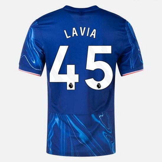 2024/25 Romeo Lavia #45 Home Men's Soccer Jersey