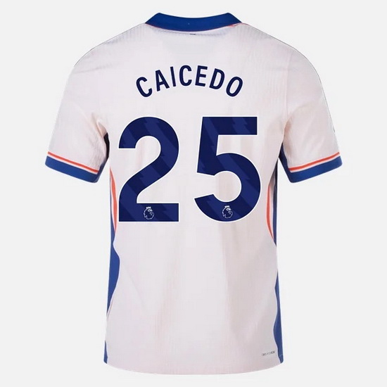 2024/25 Moises Caicedo #25 Away Men's Soccer Jersey - Click Image to Close