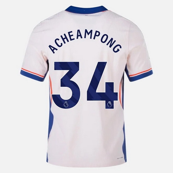 2024/25 Josh Acheampong #34 Away Men's Soccer Jersey