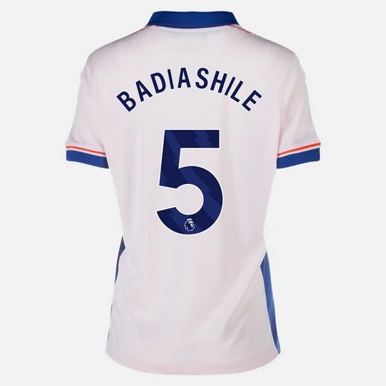 2024/25 Benoit Badiashile #5 Home Women's Soccer Jersey - Click Image to Close