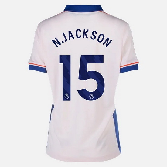 2024/25 Nicolas Jackson #15 Home Women's Soccer Jersey - Click Image to Close