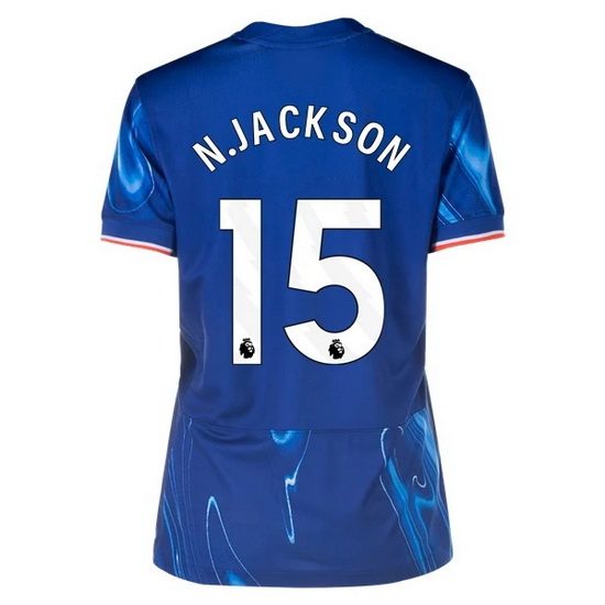 2024/25 Nicolas Jackson #15 Away Women's Soccer Jersey - Click Image to Close