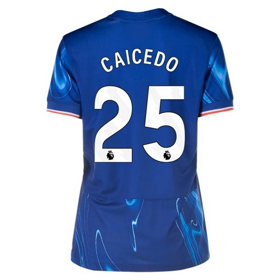 2024/25 Moises Caicedo #25 Away Women's Soccer Jersey