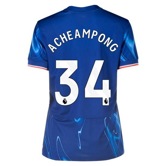 2024/25 Josh Acheampong #34 Away Women's Soccer Jersey - Click Image to Close