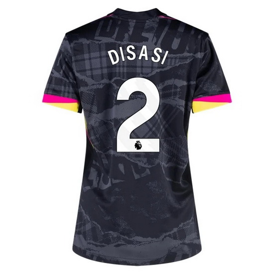 2024/25 Axel Disasi #2 Third Women's Soccer Jersey