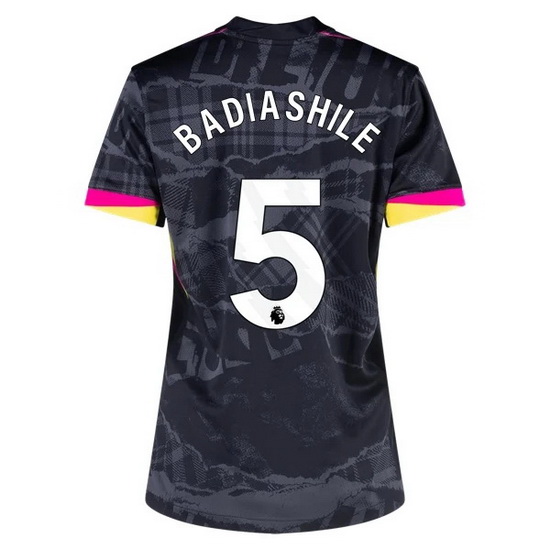 2024/25 Benoit Badiashile #5 Third Women's Soccer Jersey - Click Image to Close