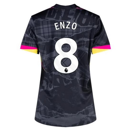 2024/25 Enzo Fernandez #8 Third Women's Soccer Jersey - Click Image to Close