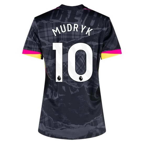 2024/25 Mykhailo Mudryk #10 Third Women's Soccer Jersey - Click Image to Close