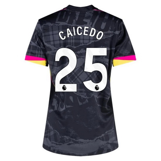 2024/25 Moises Caicedo #25 Third Women's Soccer Jersey