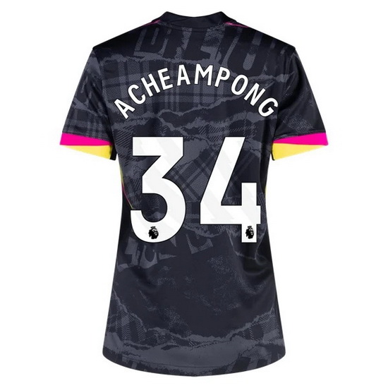 2024/25 Josh Acheampong #34 Third Women's Soccer Jersey - Click Image to Close