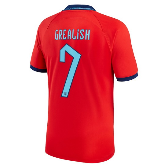 2022/2023 Jack Grealish England Away Men's Soccer Jersey