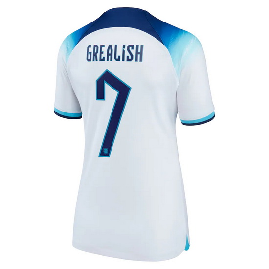22/23 Jack Grealish England Home Women's Soccer Jersey