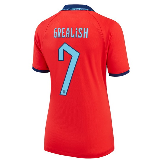 2022/2023 Jack Grealish England Away Women's Soccer Jersey