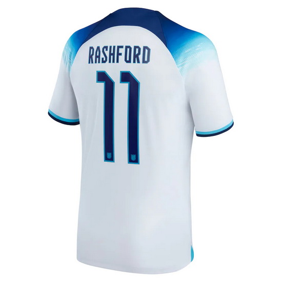 2022/23 Marcus Rashford England Home Men's Soccer Jersey - Click Image to Close
