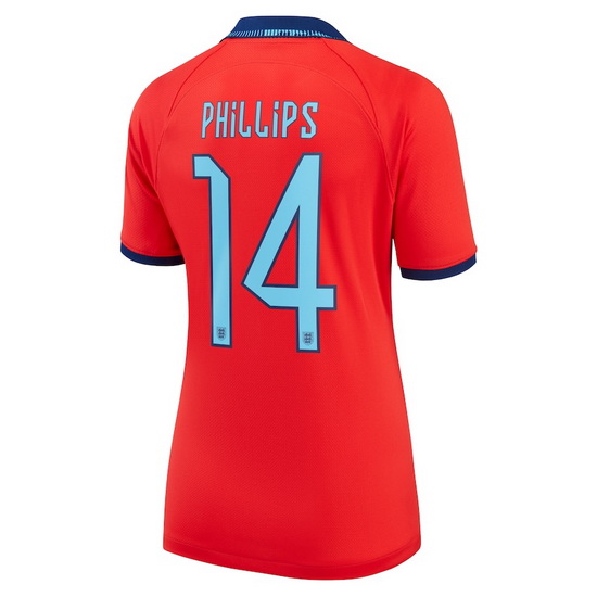 2022/2023 Kalvin Phillips England Away Women's Soccer Jersey