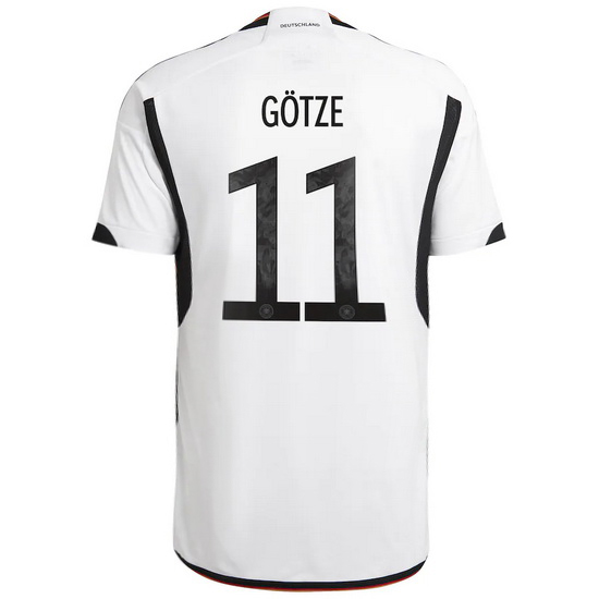 2022/23 Mario Gotze Germany Home Men's Soccer Jersey