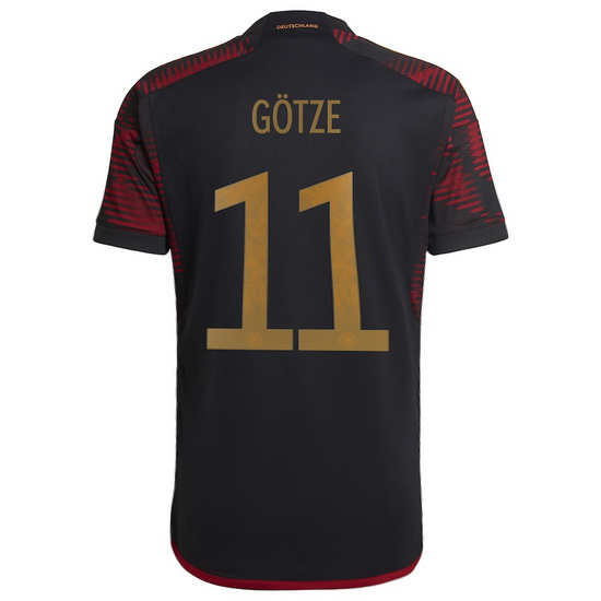 2022/2023 Mario Gotze Germany Away Men's Soccer Jersey