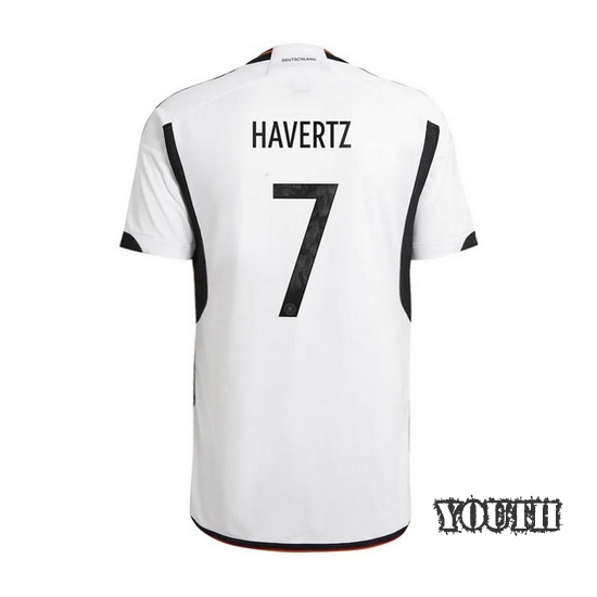 22/23 Kai Havertz Germany Home Youth Soccer Jersey