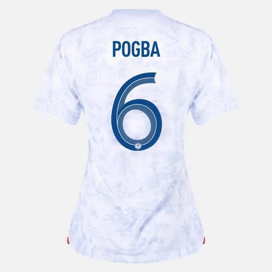 2022/2023 Paul Pogba France Away Women's Soccer Jersey